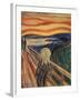 The Scream-Edvard Munch-Framed Art Print