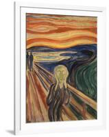 The Scream-Edvard Munch-Framed Art Print