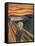 The Scream-Edvard Munch-Framed Stretched Canvas