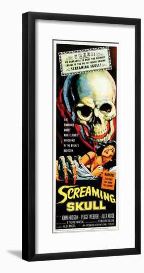 The Screaming Skull - 1958-null-Framed Giclee Print