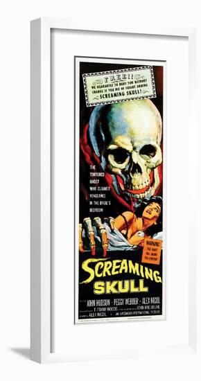 The Screaming Skull - 1958-null-Framed Giclee Print