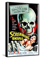 The Screaming Skull, 1958-null-Framed Stretched Canvas