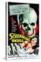 The Screaming Skull, 1958-null-Stretched Canvas