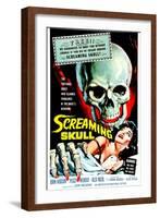 The Screaming Skull, 1958-null-Framed Art Print