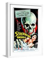 The Screaming Skull, 1958-null-Framed Art Print