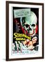 The Screaming Skull, 1958-null-Framed Art Print