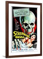 The Screaming Skull, 1958-null-Framed Art Print