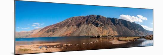 The Screes and Wastwater-James Emmerson-Mounted Photographic Print