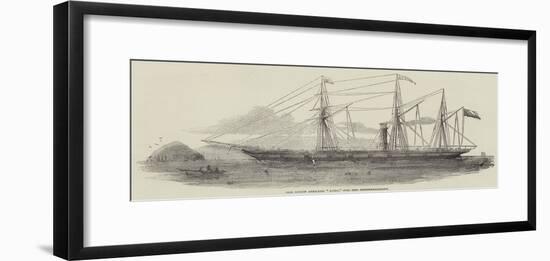 The Screw Steamer Arno, for the Mediterranean-null-Framed Giclee Print