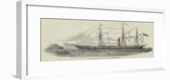 The Screw Steamer Arno, for the Mediterranean-null-Framed Giclee Print