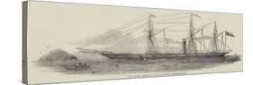 The Screw Steamer Arno, for the Mediterranean-null-Stretched Canvas