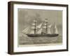 The Screw-Steamer Durham, Australian Liner-null-Framed Giclee Print