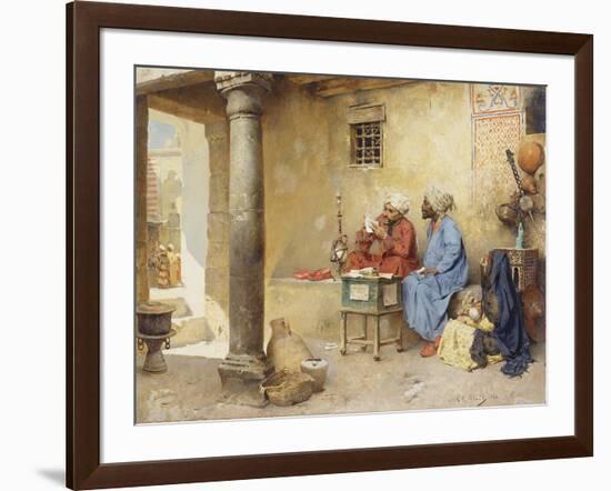 The Scribe, 1886 (Panel)-Charles Wilda-Framed Giclee Print