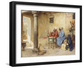 The Scribe, 1886 (Panel)-Charles Wilda-Framed Giclee Print