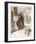 The Scriptorium of a Monastery-Claude Allinson Shepperson-Framed Giclee Print