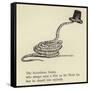 The Scroobious Snake-Edward Lear-Framed Stretched Canvas