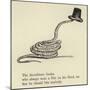 The Scroobious Snake-Edward Lear-Mounted Giclee Print