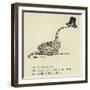 The Scroobious Snake-Edward Lear-Framed Premium Giclee Print