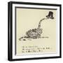 The Scroobious Snake-Edward Lear-Framed Premium Giclee Print