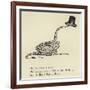 The Scroobious Snake-Edward Lear-Framed Giclee Print