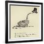 The Scroobious Snake-Edward Lear-Framed Giclee Print