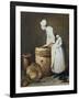 The Scullery Maid, 1738-Jean-Baptiste Simeon Chardin-Framed Giclee Print