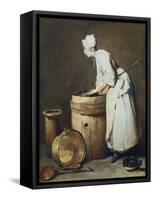 The Scullery Maid, 1738-Jean-Baptiste Simeon Chardin-Framed Stretched Canvas