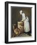 The Scullery Maid, 1738-Jean-Baptiste Simeon Chardin-Framed Giclee Print