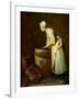 The Scullery Maid, 1738-Jean-Baptiste Simeon Chardin-Framed Giclee Print