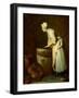 The Scullery Maid, 1738-Jean-Baptiste Simeon Chardin-Framed Giclee Print