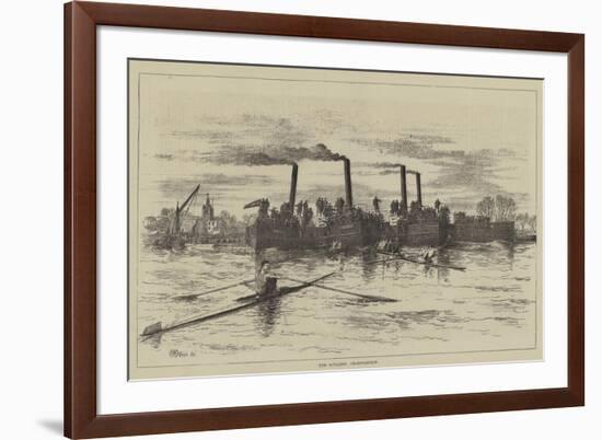 The Sculling Championship-Thomas Harrington Wilson-Framed Giclee Print