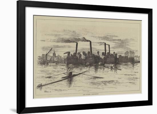 The Sculling Championship-Thomas Harrington Wilson-Framed Giclee Print