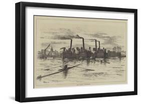 The Sculling Championship-Thomas Harrington Wilson-Framed Giclee Print