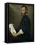 The Sculptor Alessandro Vittoria (1525-160), Ca 1552-1553-Giovan Battista Moroni-Framed Stretched Canvas