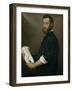 The Sculptor Alessandro Vittoria (1525-160), Ca 1552-1553-Giovan Battista Moroni-Framed Giclee Print