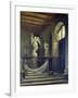 The Sculptor Caggiano's Studio with Statue of Victory-Francesco del Cossa-Framed Giclee Print