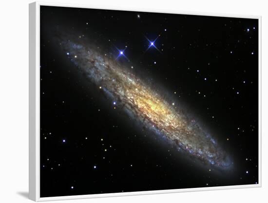 The Sculptor Galaxy, NGC 253 in the Constellation Sculptor-Stocktrek Images-Framed Photographic Print