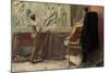 The Sculptor's Studio, 1885-Tom Roberts-Mounted Giclee Print