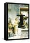 The Sculpture Gallery-Sir Lawrence Alma-Tadema-Framed Stretched Canvas