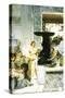 The Sculpture Gallery-Sir Lawrence Alma-Tadema-Stretched Canvas