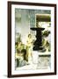 The Sculpture Gallery-Sir Lawrence Alma-Tadema-Framed Art Print