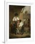 The Scythe Grinder, 1856-Francis William Edmonds-Framed Giclee Print