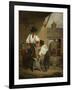 The Scythe Grinder, 1856-Francis William Edmonds-Framed Giclee Print