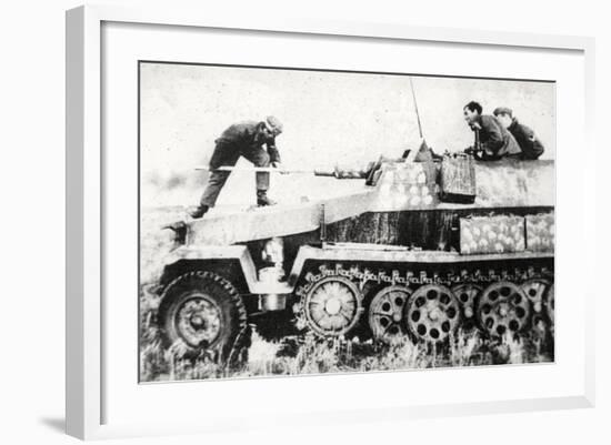 The Sd.Kfz. 251 Ausfc (Sonderkraftfahrzeug 251)-null-Framed Photographic Print