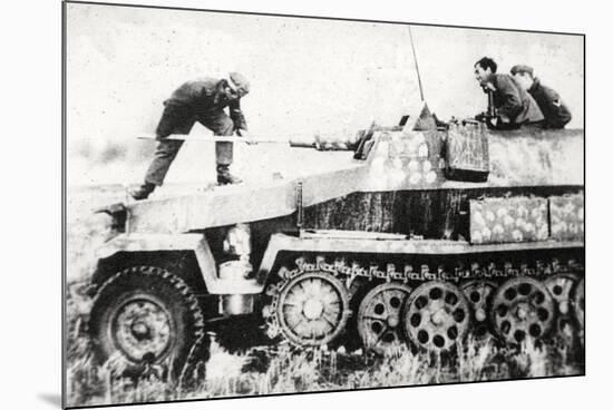 The Sd.Kfz. 251 Ausfc (Sonderkraftfahrzeug 251)-null-Mounted Photographic Print