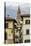 The Sdrucciolo (Street) Dei Pitti and the Bell-Tower of the Chiesa (Church) Di Santo Spirito-Massimo Borchi-Stretched Canvas