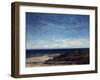 The Sea, 1867-Gustave Courbet-Framed Giclee Print