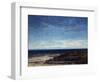 The Sea, 1867-Gustave Courbet-Framed Premium Giclee Print