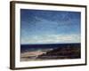 The Sea, 1867-Gustave Courbet-Framed Giclee Print