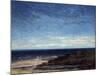 The Sea, 1867-Gustave Courbet-Mounted Giclee Print